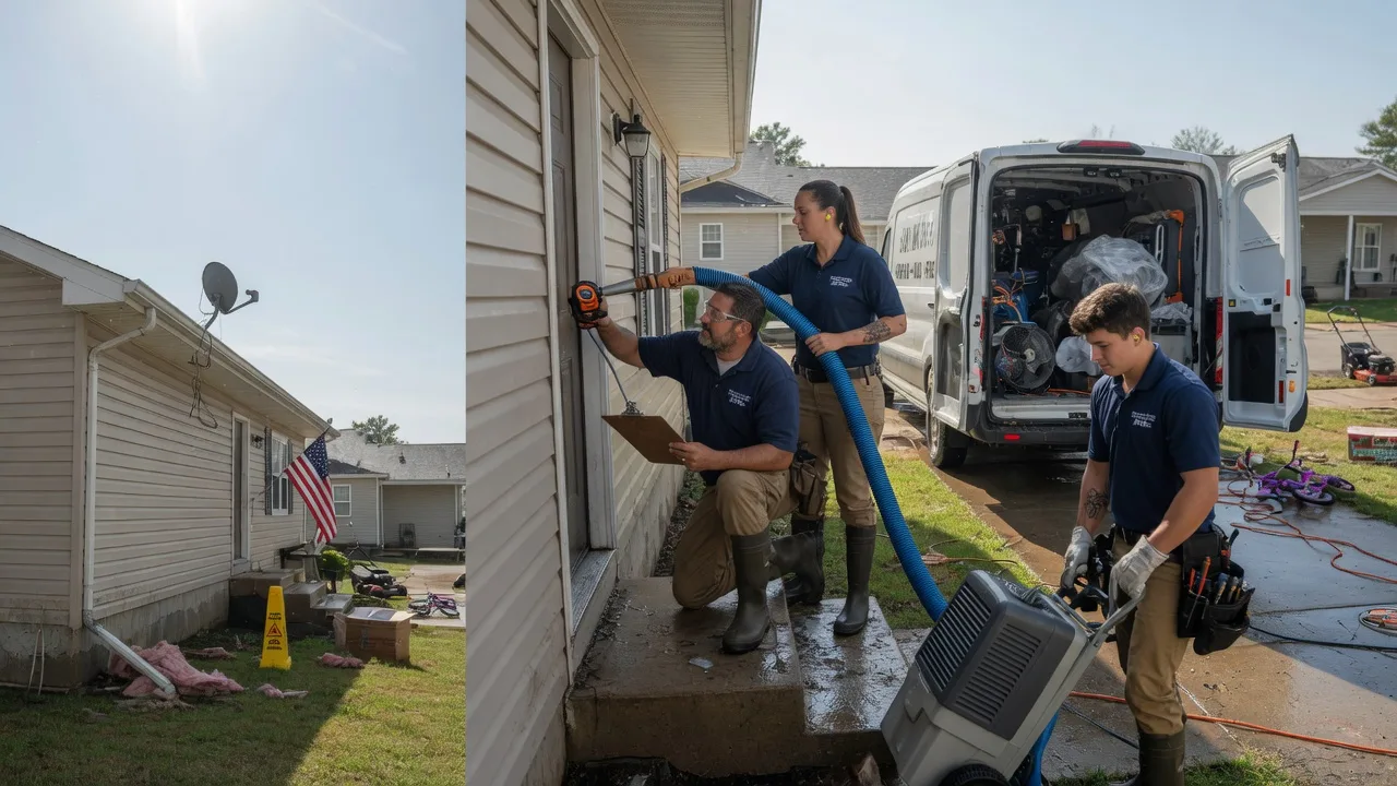 Ceiling Water Damage Restoration in Duffield, VA near me